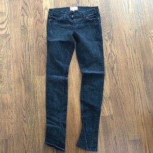 CURRENT ELLIOT BLACK CORDUROY JEANS